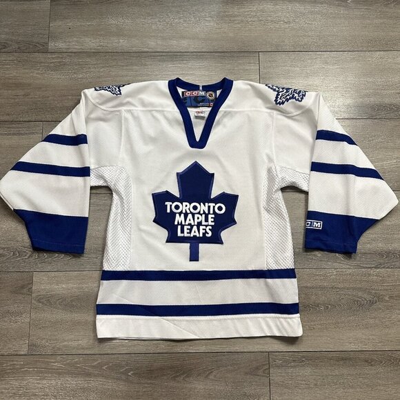 Vintage Toronto Maple Leafs NHL Hockey Jersey Sz Small CCM - Picture 1 of 6